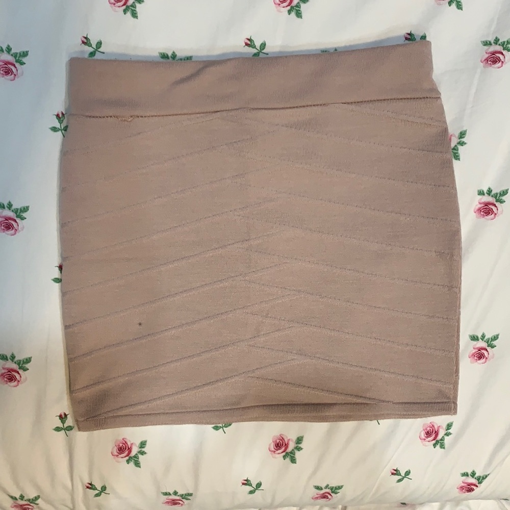 Light pink dress skirt